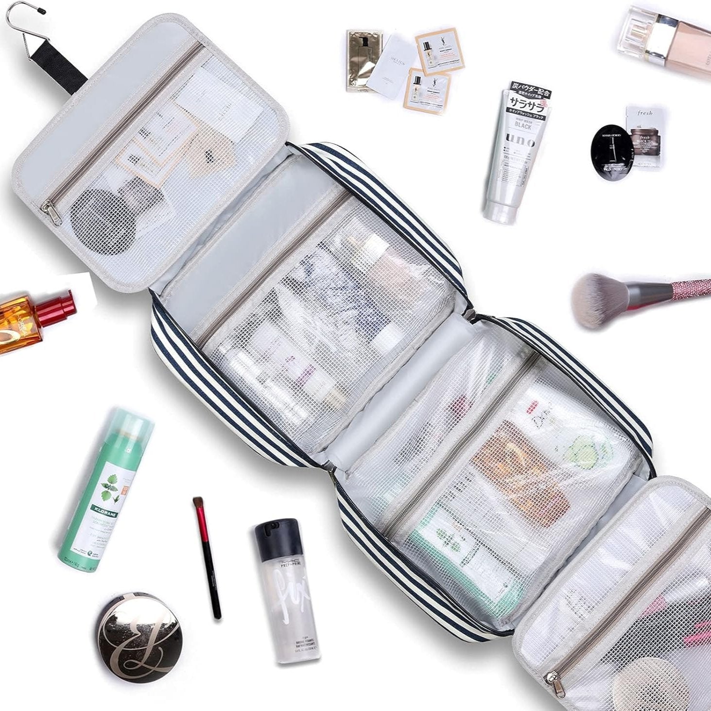 TrekTidy - Hanging travel toilet bag-Elly Rose