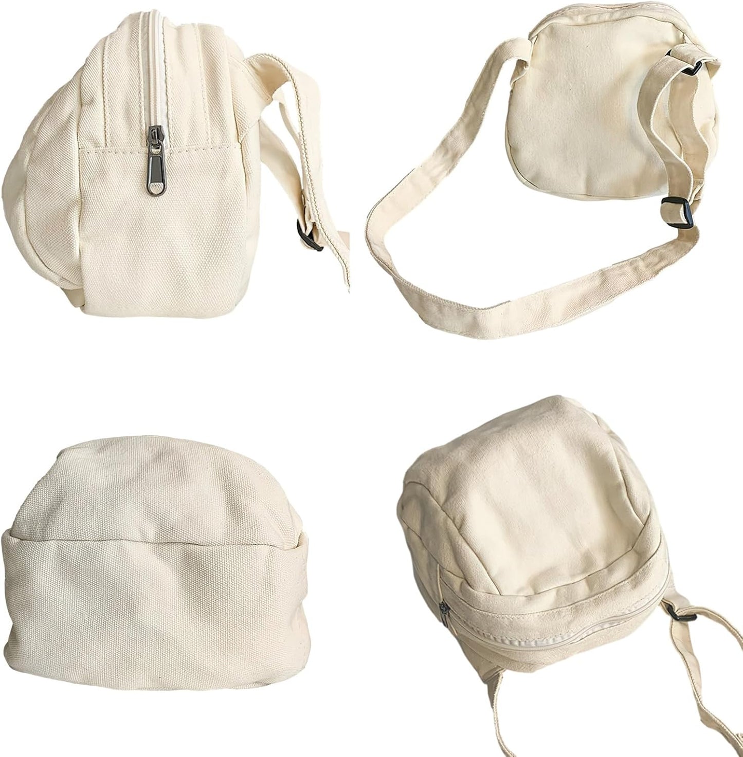 JourneyWay - Vintage canvas shoulder bag-Elly Rose
