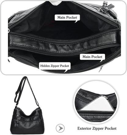 TidyLock - Theft-proof shoulder organizer bag-Elly Rose