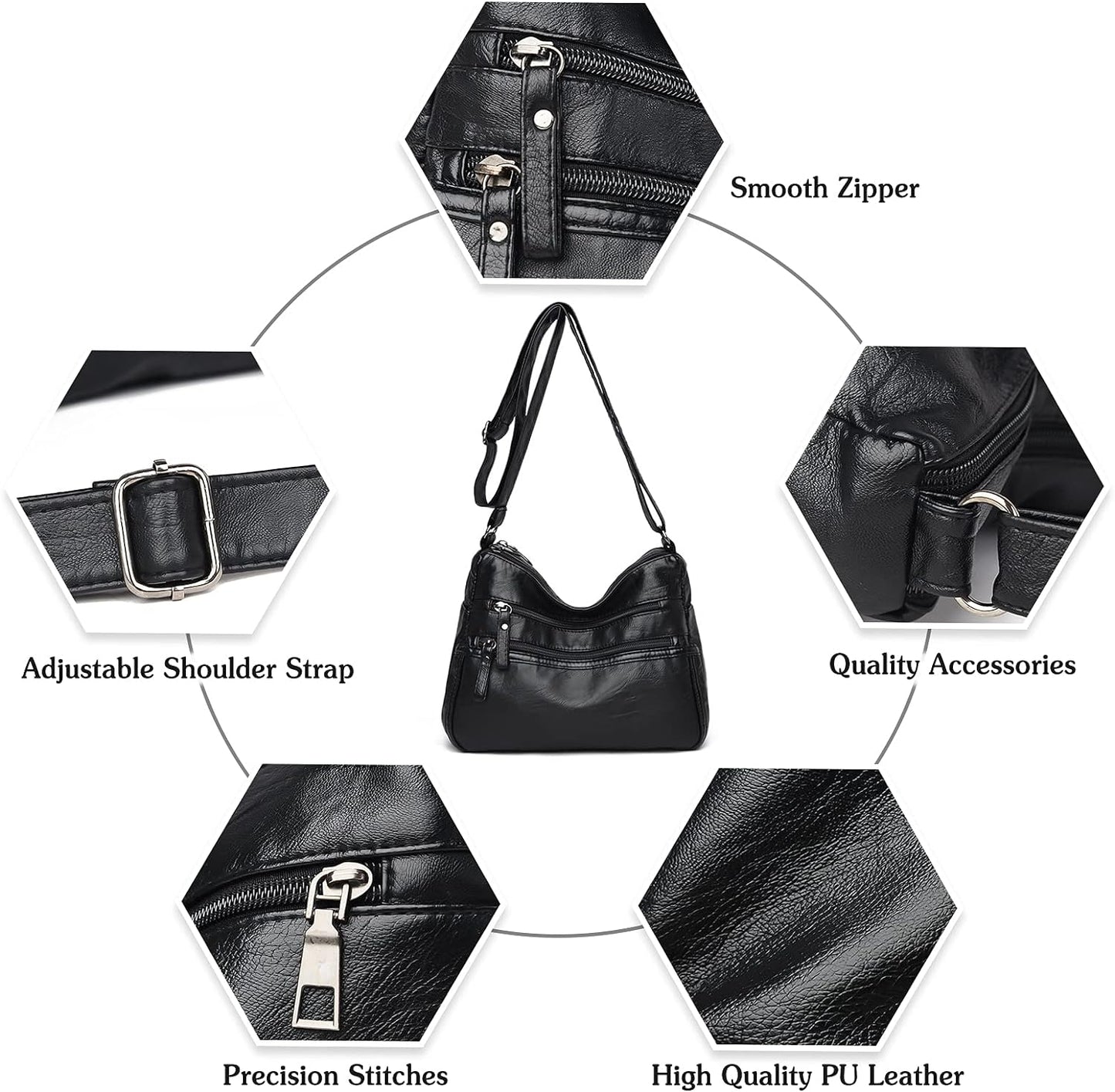 TidyLock - Theft-proof shoulder organizer bag-Elly Rose