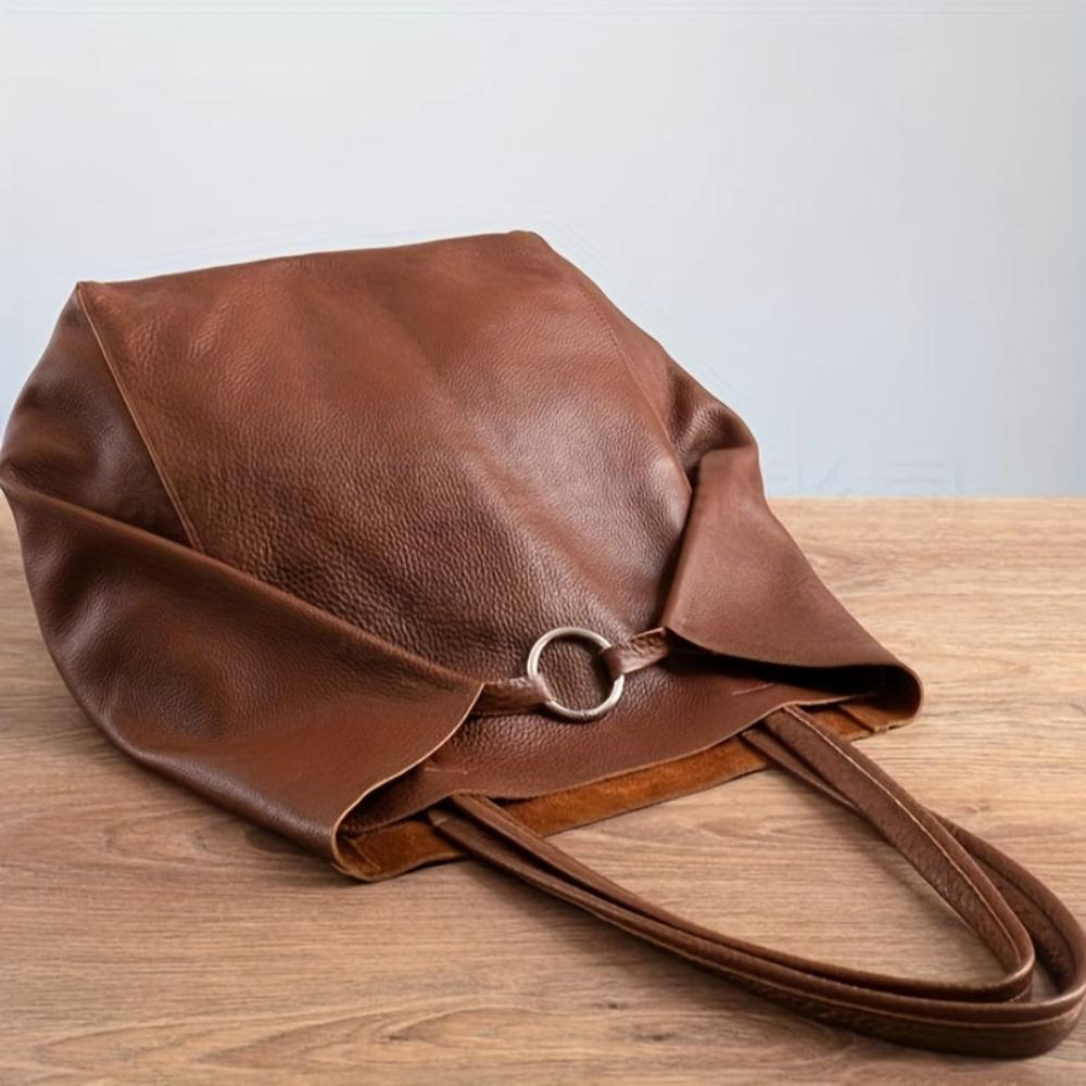 Renee’s Retro Softness | Large Capacity Tote Bag-Elly Rose