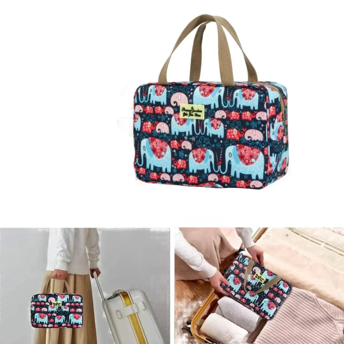 MakeupHaven - Cosmetic and toiletry bag-Elly Rose