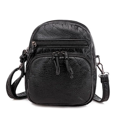 Ella - Leather shoulder bag-Elly Rose