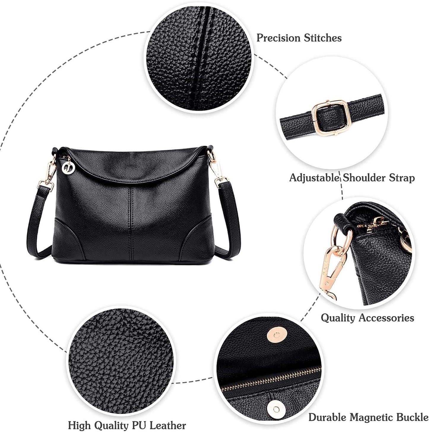 ChicLock - Elegant, theft-resistant shoulder bag-Elly Rose