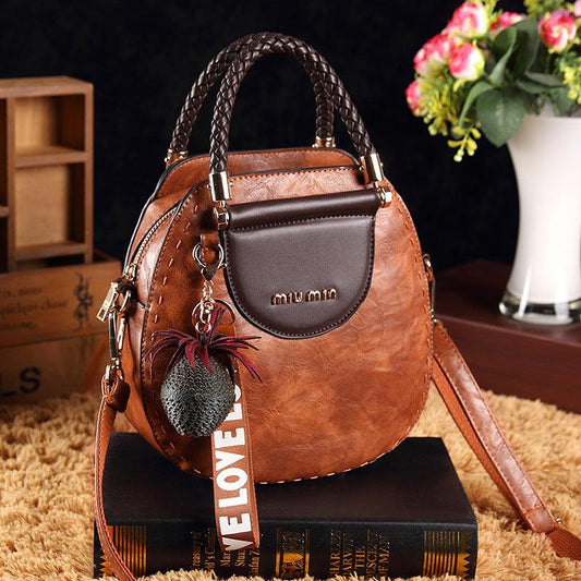 Women's leather clutch bag - Yuliya-Elly Rose