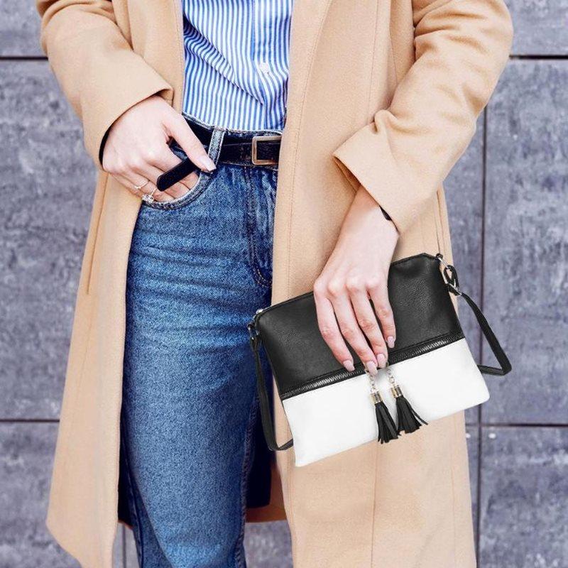 ChicRibbon - Elegant shoulder bag with tassels-Elly Rose