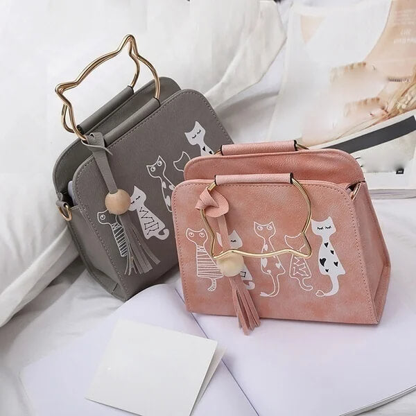Maaike - Purr-sonality Cat Handbag-Elly Rose