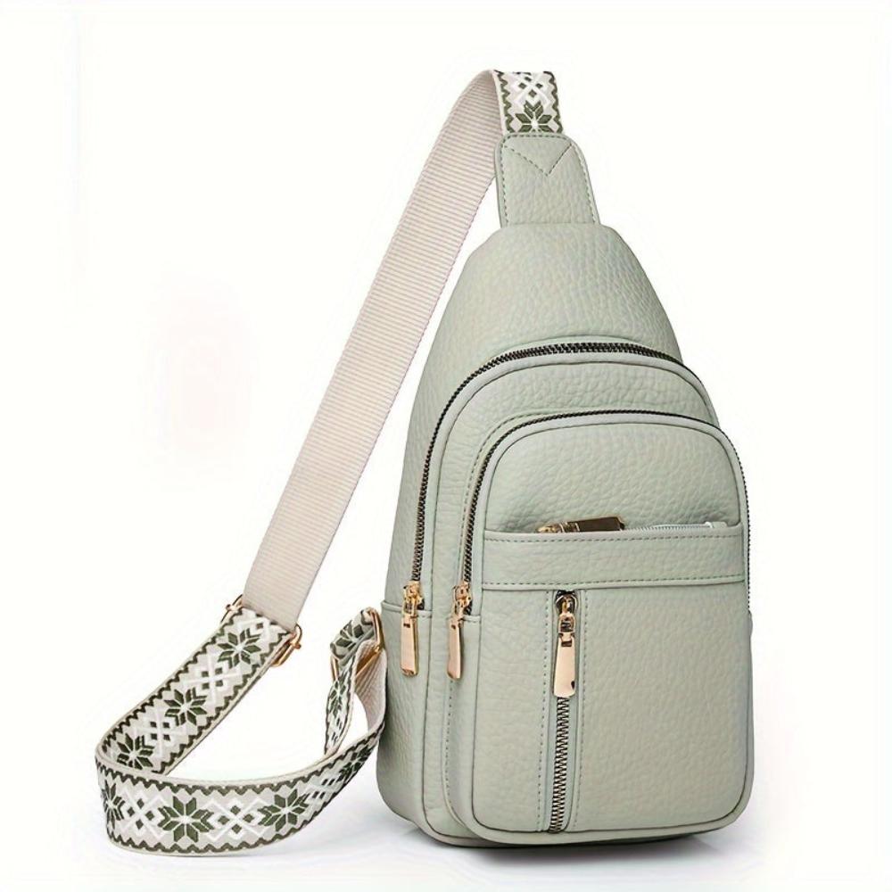 Hazel Vintage Chest Crossbody Bag-Elly Rose