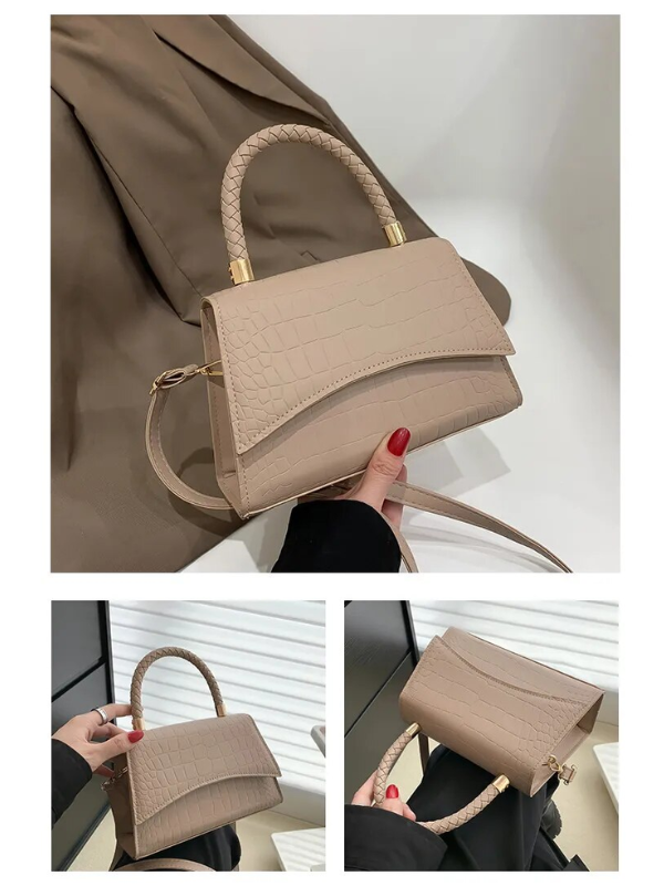 Andrea handbag with practical top handle-Elly Rose