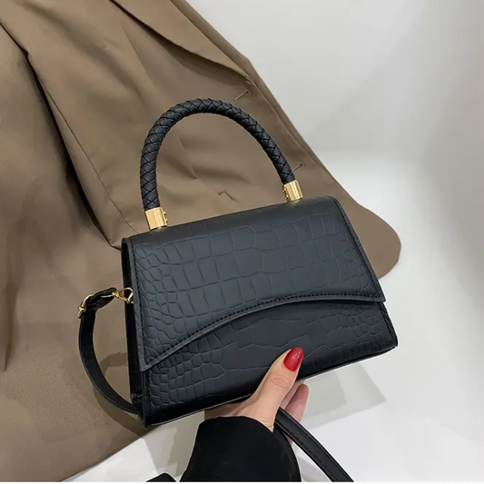 Andrea handbag with practical top handle-Elly Rose