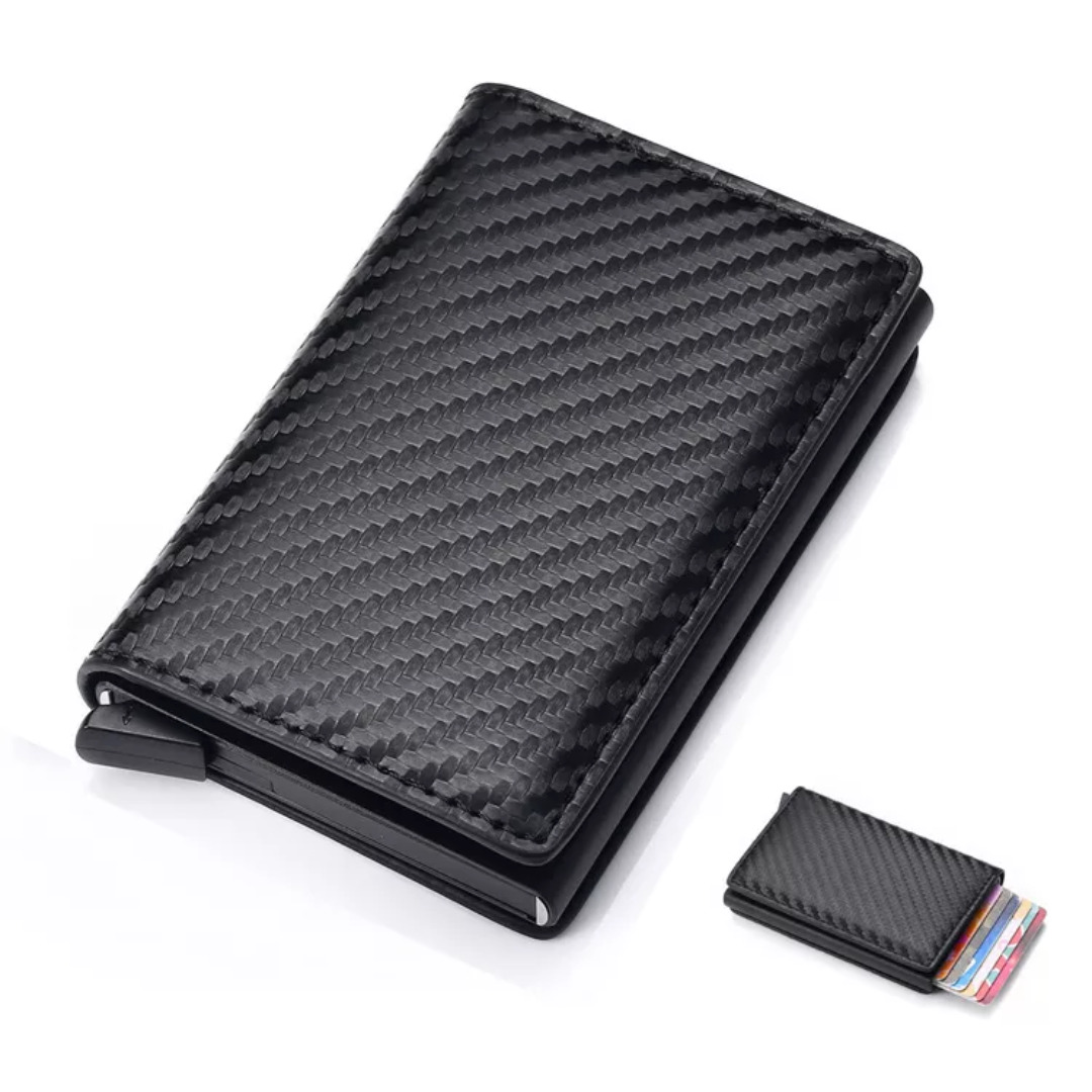 Card holder with aluminium money clip | Compact and practical-Elly Rose