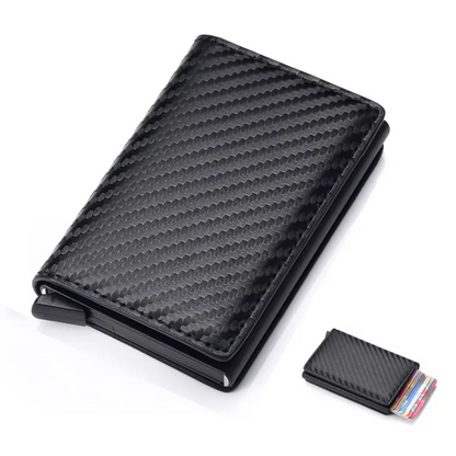 Card holder with aluminium money clip | Compact and practical-Elly Rose