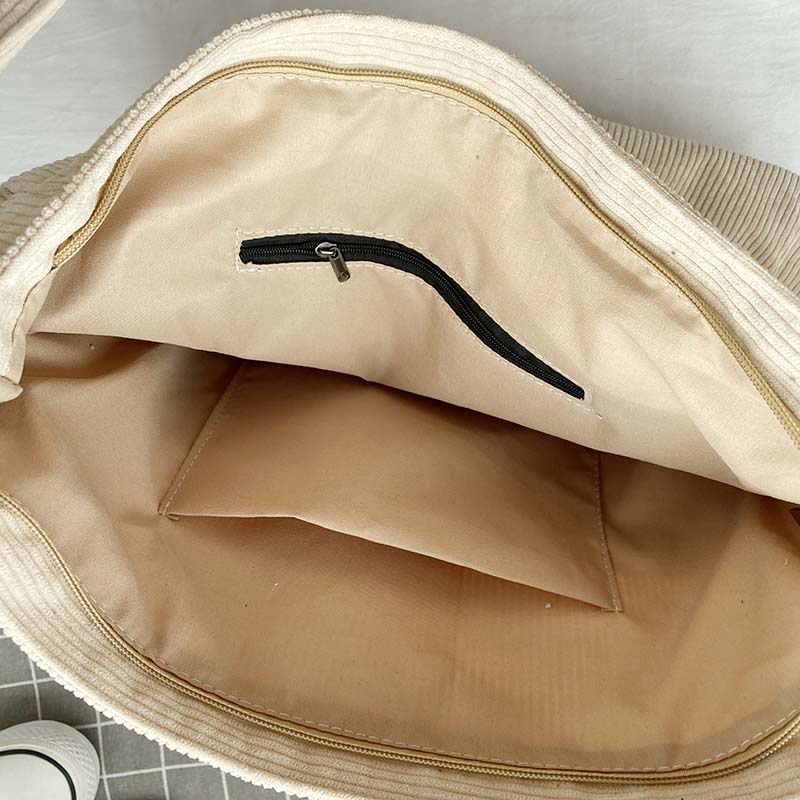 Corduroy shoulder bag - Tarina-Elly Rose