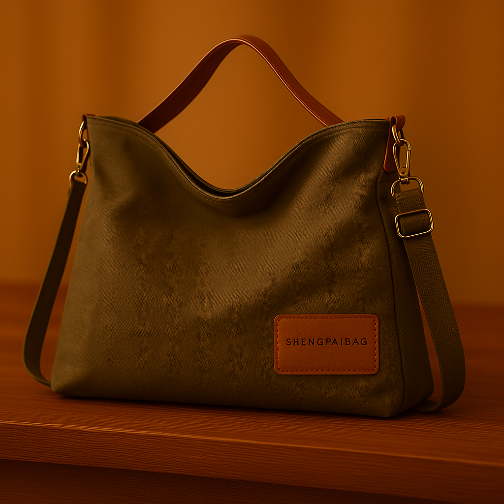 Billie's Bag | Simple canvas shoulder bag