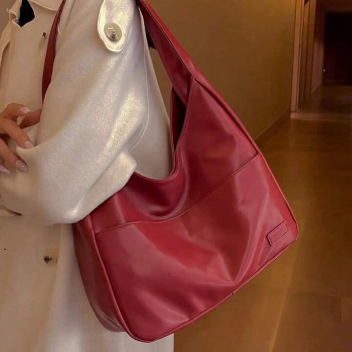 Wiesje - Elegant leather shoulder bag-Elly Rose