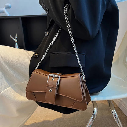 PU leather shoulder bag - Doonia-Elly Rose