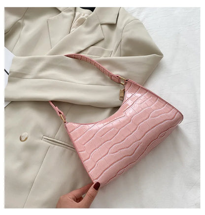 Retro handbag in vegetable leather-Elly Rose