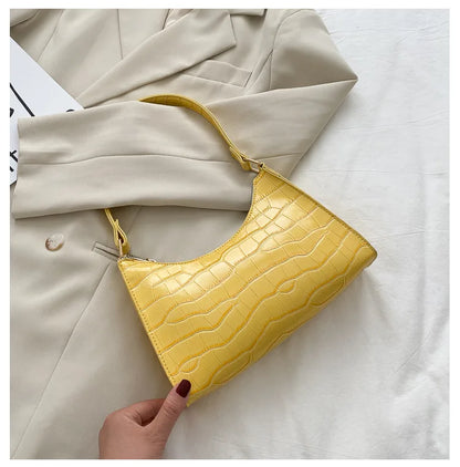 Retro handbag in vegetable leather-Elly Rose