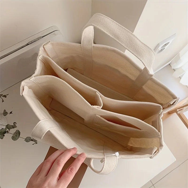 Multifunctional canvas tote bag-Elly Rose