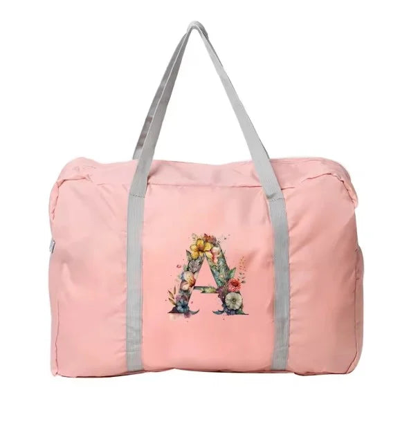 AURA - Cool fall travel bag with floral motif-Elly Rose