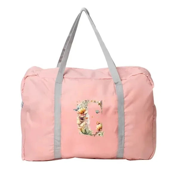 AURA - Cool fall travel bag with floral motif-Elly Rose