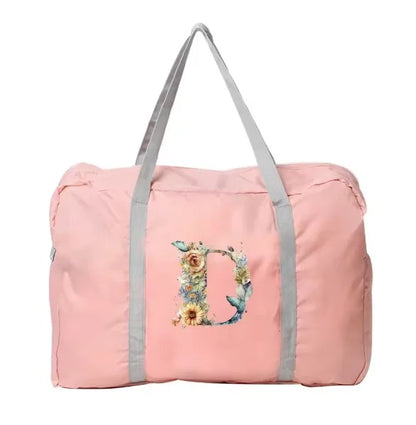AURA - Cool fall travel bag with floral motif-Elly Rose