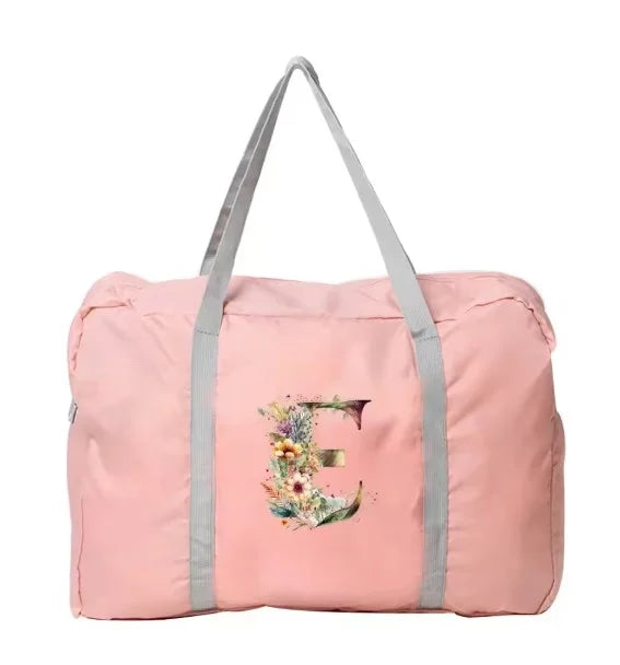 AURA - Cool fall travel bag with floral motif-Elly Rose