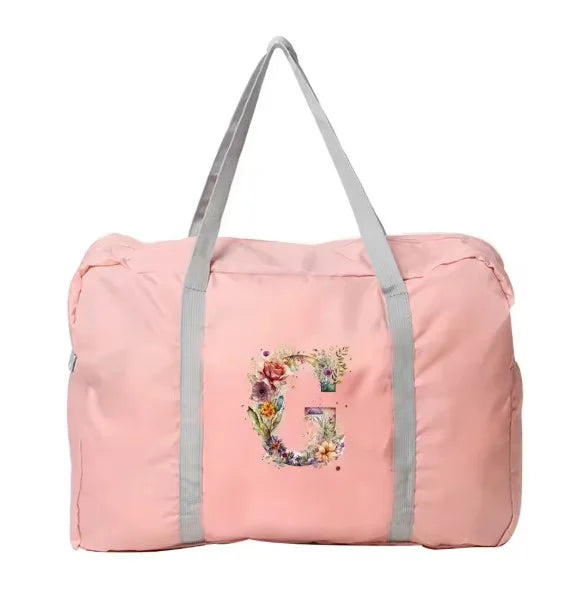 AURA - Cool fall travel bag with floral motif-Elly Rose