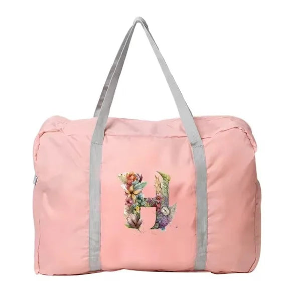 AURA - Cool fall travel bag with floral motif-Elly Rose