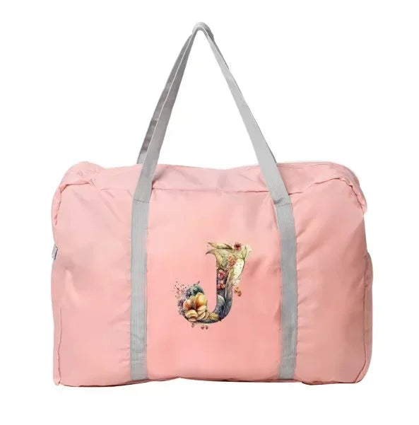 AURA - Cool fall travel bag with floral motif-Elly Rose