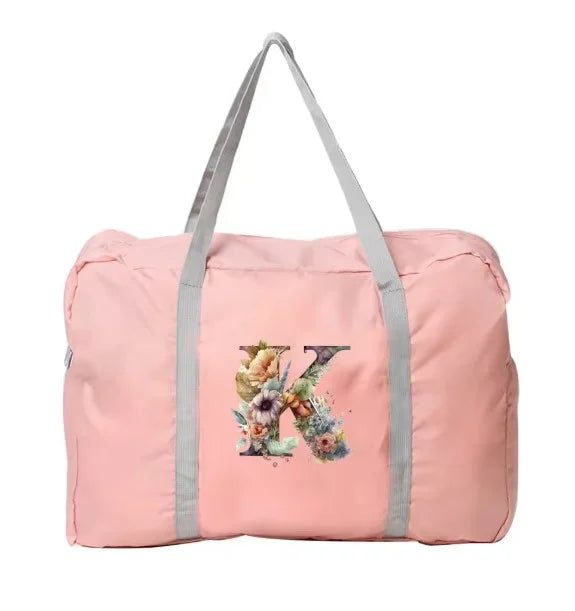 AURA - Cool fall travel bag with floral motif-Elly Rose