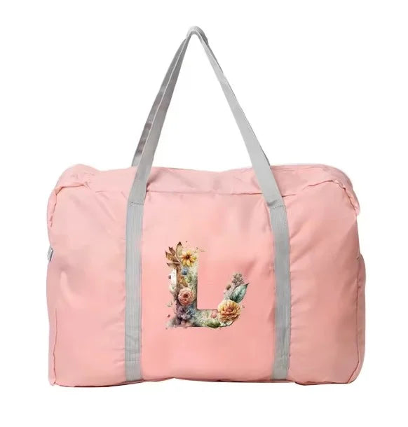 AURA - Cool fall travel bag with floral motif-Elly Rose