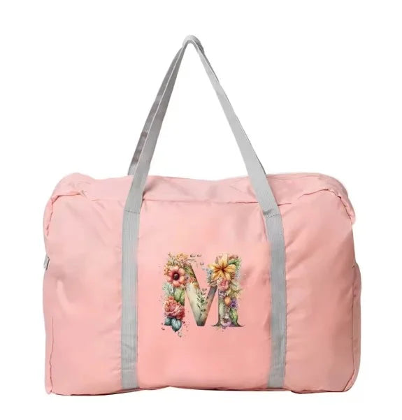 AURA - Cool fall travel bag with floral motif-Elly Rose