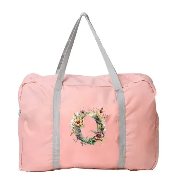 AURA - Cool fall travel bag with floral motif-Elly Rose