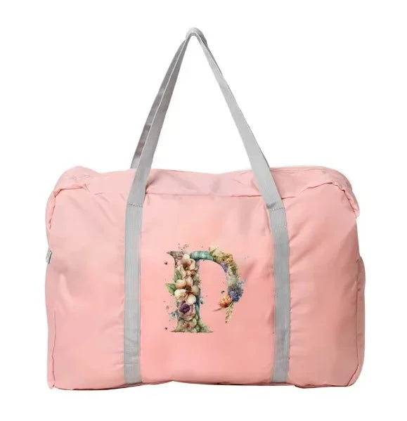 AURA - Cool fall travel bag with floral motif-Elly Rose