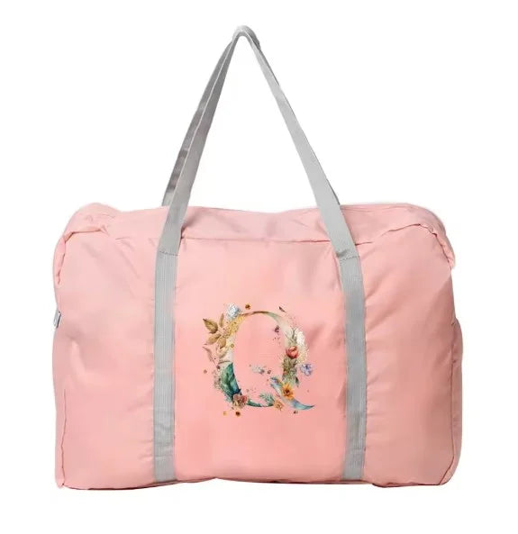 AURA - Cool fall travel bag with floral motif-Elly Rose