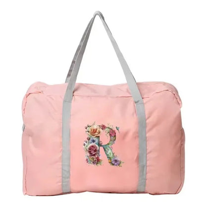 AURA - Cool fall travel bag with floral motif-Elly Rose