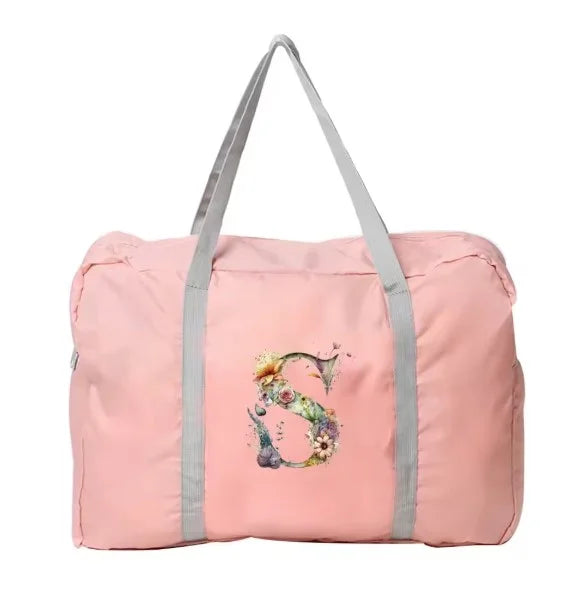 AURA - Cool fall travel bag with floral motif-Elly Rose