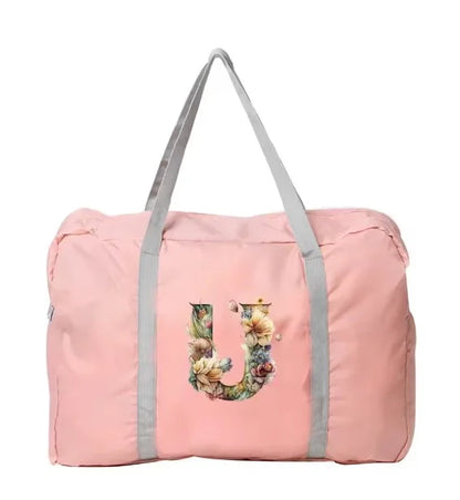 AURA - Cool fall travel bag with floral motif-Elly Rose