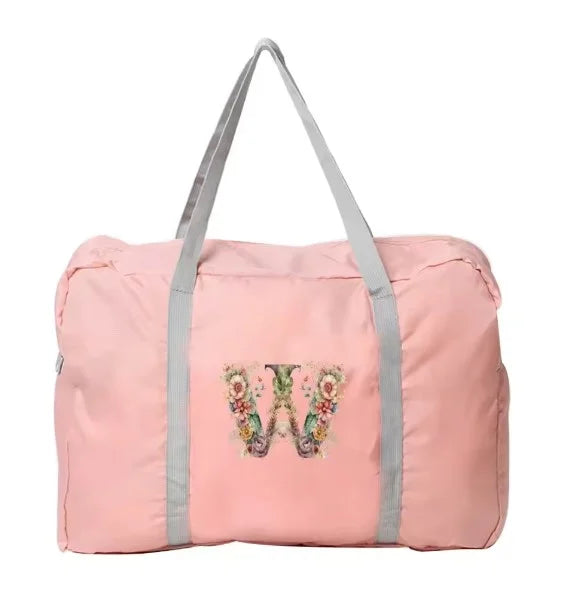 AURA - Cool fall travel bag with floral motif-Elly Rose