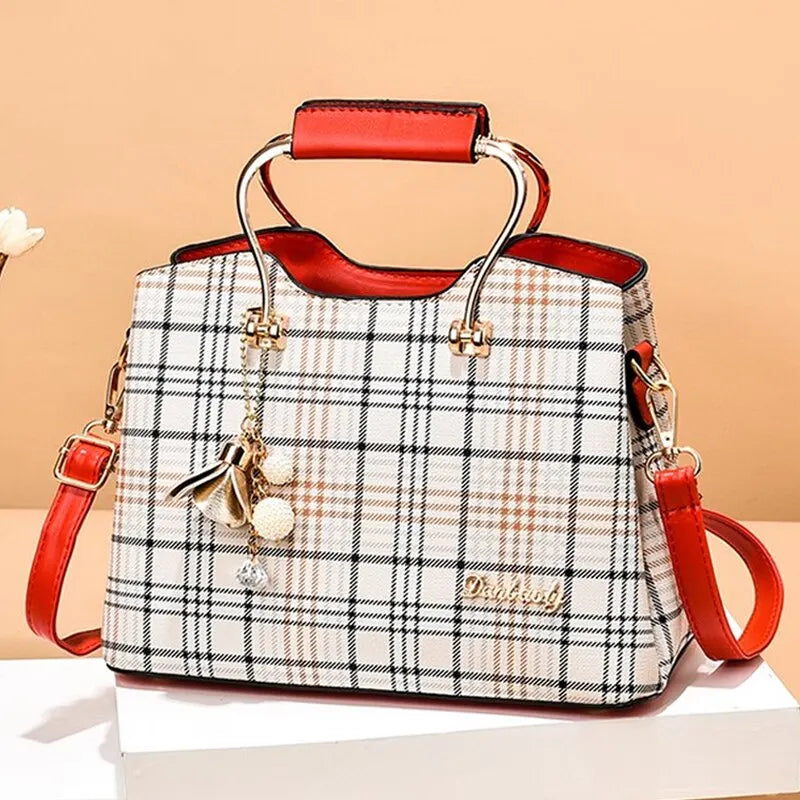 Women's leather shoulder bag - Everleigh-Elly Rose