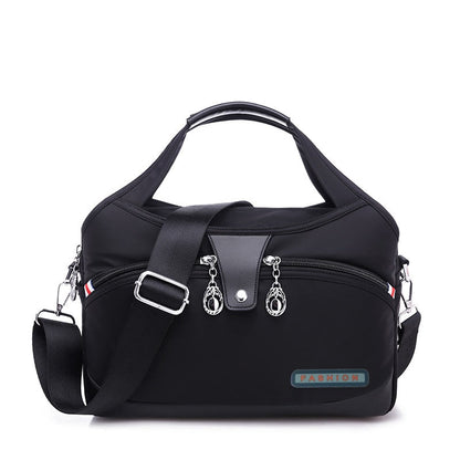 Lesley bag | Oxford shoulder bag-Elly Rose