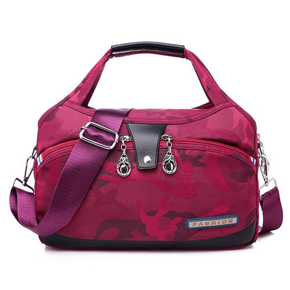 Lesley bag | Oxford shoulder bag-Elly Rose