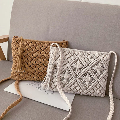 Vardi Dante™ Gwen Woven Shoulder Bag | Summer & Stylish Women's Bag-Elly Rose