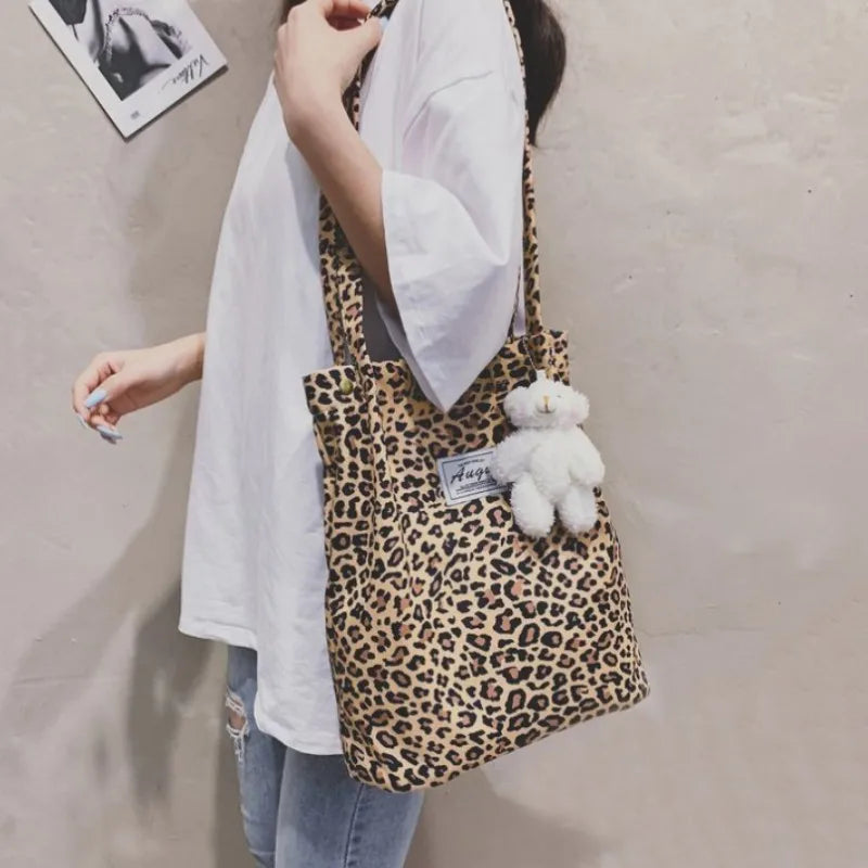 Casual leopard tote - Fresh Fashion-Elly Rose
