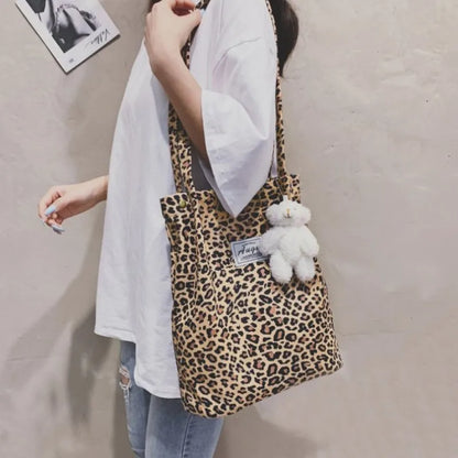 Casual leopard tote - Fresh Fashion-Elly Rose
