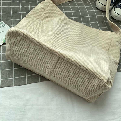 Corduroy shoulder bag - Tarina-Elly Rose