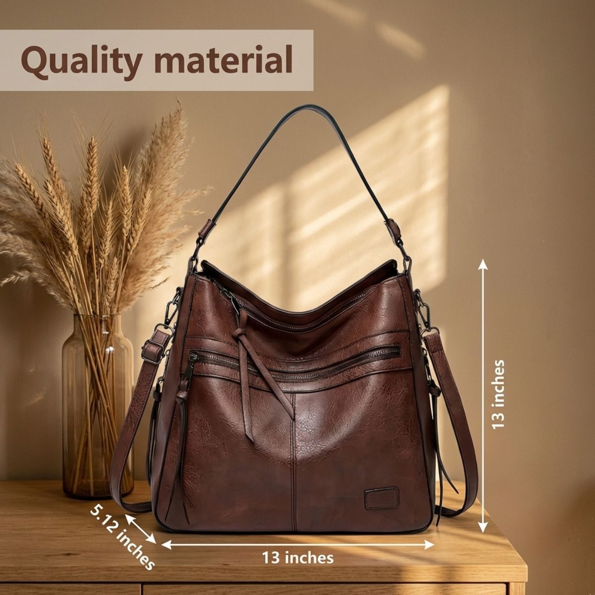 Magda’s Exquisite Style | Luxury Shoulder Bag