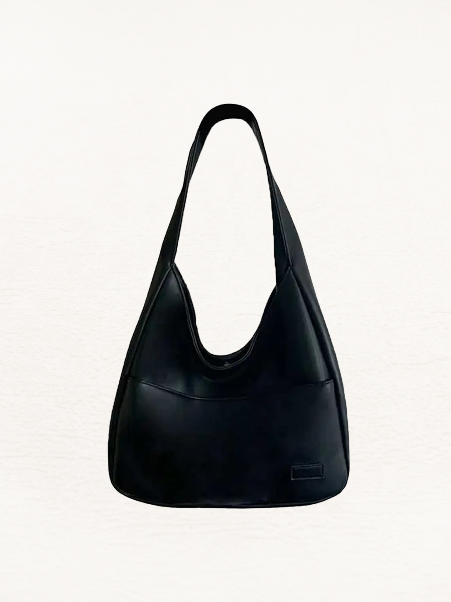 Lisanne Large Ladies Leather Shoulder Bag | Handbag | Shopper Black-Elly Rose