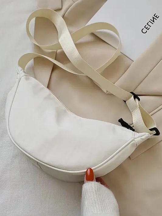 Lydia Ladies PU Leather Shoulder Bag | Crossbody Bag Beige-Elly Rose